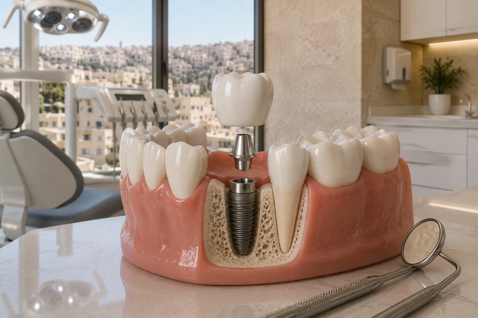 أسعار زراعة الأسنان في الأردن 2026: تكلفة السن الواحد وأفضل العيادات في عمّان