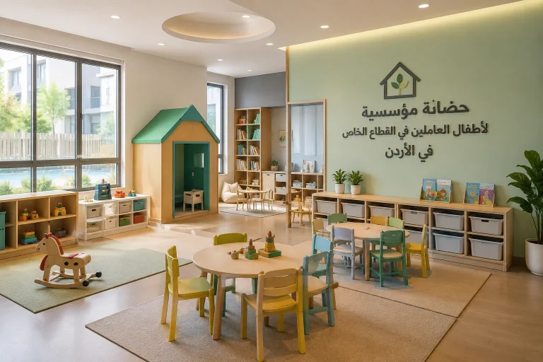 بدل الحضانة للقطاع الخاص بالأردن 2026: من يستحق 30 أو 40 أو 50 دينارًا؟