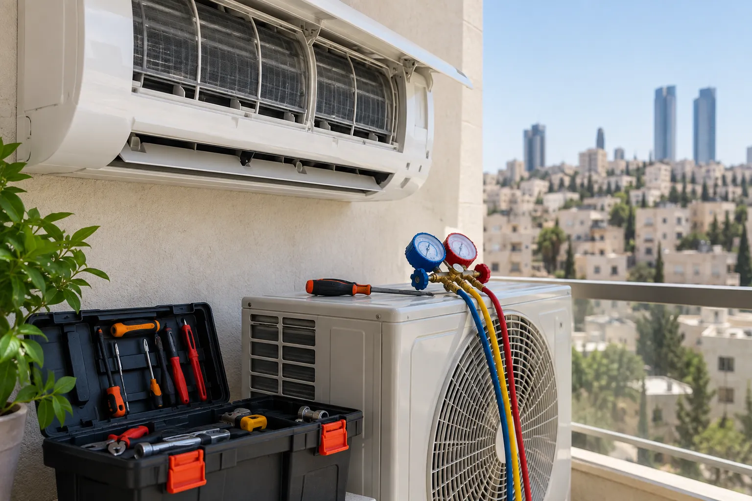 أفضل شركات صيانة المكيفات في عمّان 2026 : شركات فعلية وأرقامها